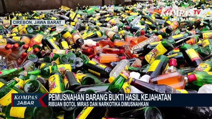 Pemusnahan Barang Bukti Hasil Kejahatan