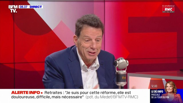 Geoffroy Roux de Bézieux (Medef): Le fil n'a jamais été coupé avec les syndicats