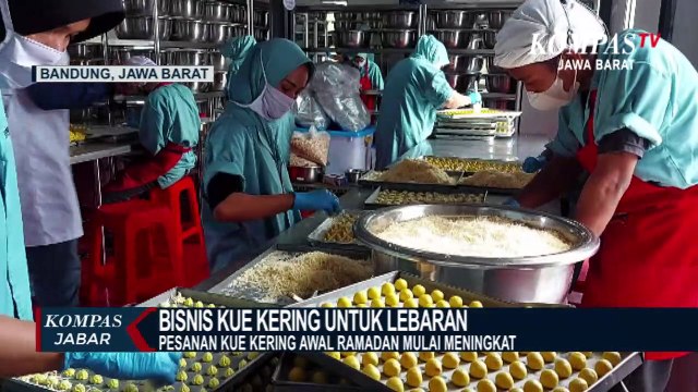 Produsen Kue Kering Lebaran Banjir Pesanan