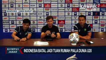 Luis Milla Sedih Indonesia Batal Jadi Tuan Rumah Pildun U-20