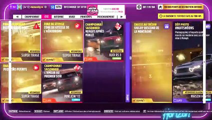 Forza Horizon 5 défi photo nuitsnéons