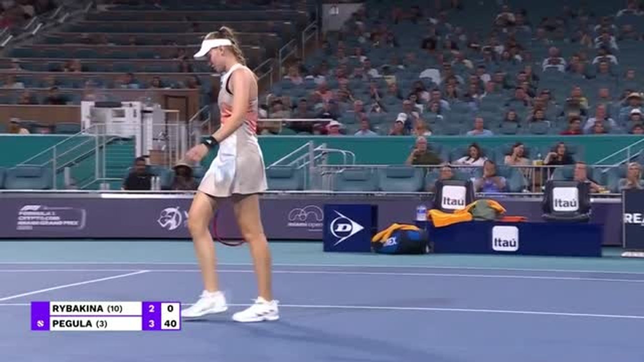 Highlights: Pegula verpasst Miami-Finale