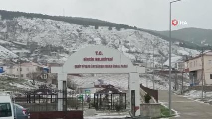 Sincikli vatandaşlar Mart ayının son gününe kar ile uyandı