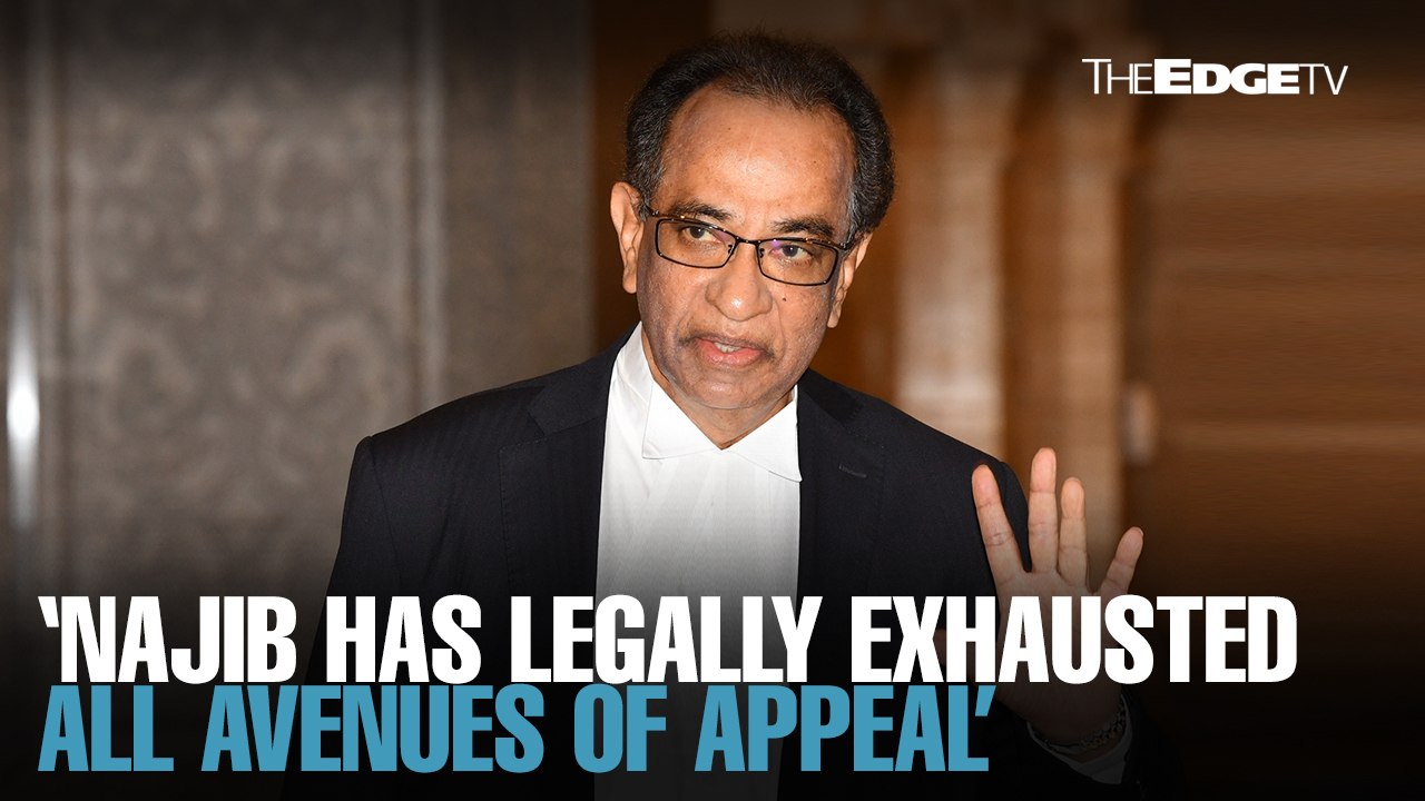 NEWS: ‘Legally Najib has exhausted all avenues...