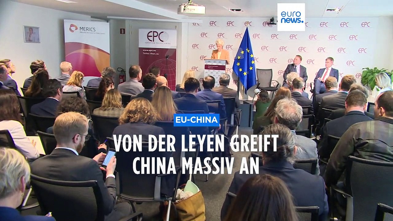 Von der Leyen: China nutzt Putins Schwäche, um Einfluss auf Russland zu erhöhen