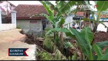 Akibat Hujan Deras Jalan Raya Tergenang Dan Rumah Warga Rusak