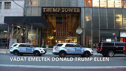 Vádat emeltek Donald Trump ellen