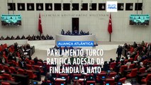 Turquia ratifica entrada da Finlândia na NATO