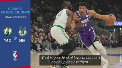 'They're going to kick our a** - Giannis sends playoff warning after Celtics defeat