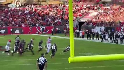 Joe Burrow Intercepted by Carlton Davis - Buccaneers vs Bengals 12/18/22