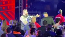 Kevin Owens calls Sami Zayn “The Bloodline’s B*TCH!” during WWE Holiday Supershow 12/17/22