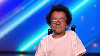 WAIT FOR IT! 13 YEAR OLD SCHOOLBOY'S Audition TURNS UPSIDE DOWN & Makes EVERYONE LAUGH