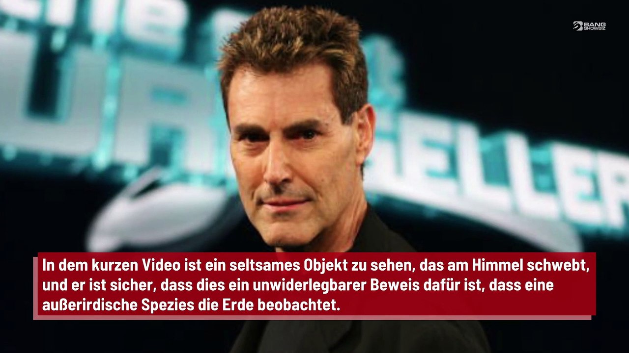 Uri Geller: UFOs beobachten uns