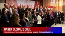 TGC'den Haber Global Muhabiri Ela Sezen ve kameraman Bilal Söyleyenoğlu'na TV Haber Övgü ödülü