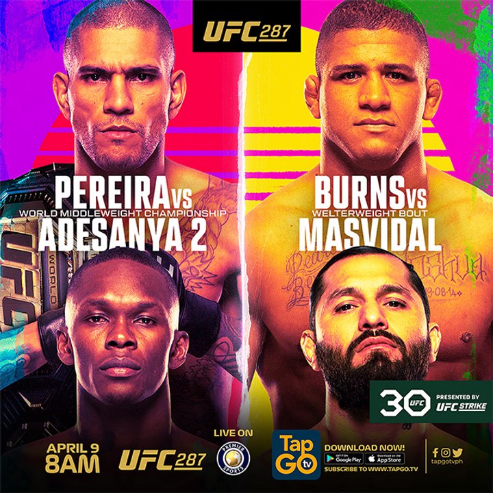 UFC  287 on TapGo TV