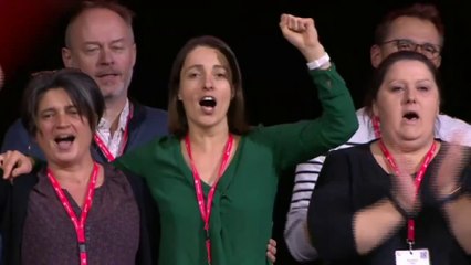 "Macron si tu continues, il va faire tout noir chez toi": la phrase scandée par Sophie Binet, nouvelle secrétaire générale de la CGT