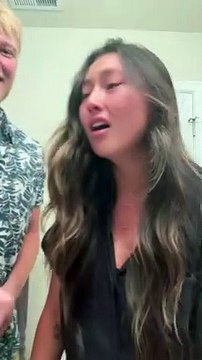 Husband and Wife Overwhelmed at Pregnancy Test Results