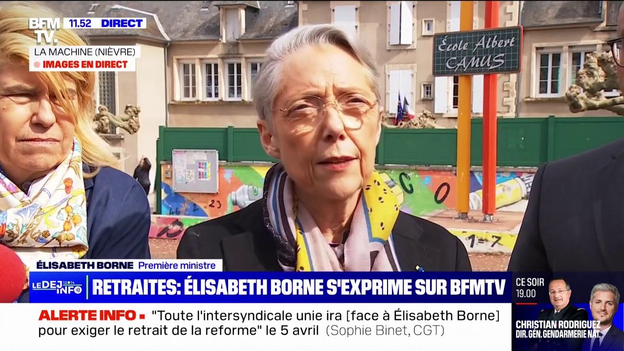 Élisabeth Borne: "Les organisations syndicales aborderont la réforme des retraites, je suis à l'écoute"