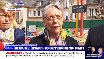 Élisabeth Borne: "Les organisations syndicales aborderont la réforme des retraites, je suis à l'écoute"