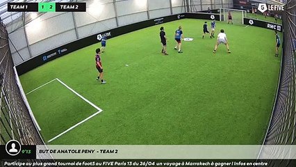 But de Anatole Peny  - Team 2