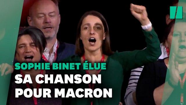 Désormais à la tête de la CGT, Sophie Binet adresse un avertissement à Macron en chanson
