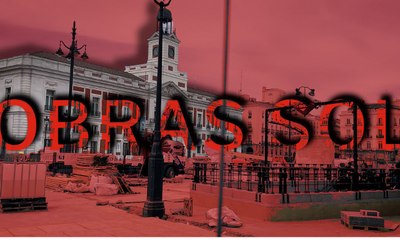 La Puerta del Sol, la 'obra del Escorial' que Almeida no puede inaugurar por no llegar a tiempo