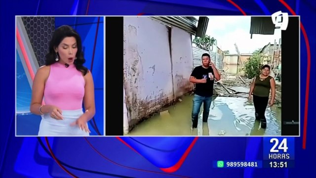 Emergencia en Piura: Viviendas inundadas tras intensa lluvia en sector de San Judas Tadeo