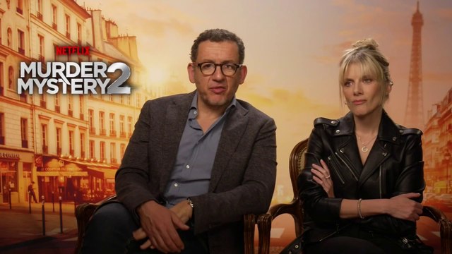 Ils ont refait un étage de la tour Eiffel : Dany Boon et Mélanie Laurent se livrent sur le tournage de Murder Mystery 2