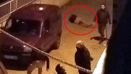 Tartıştığı baba ve oğlunu sokak ortasında öldürdü