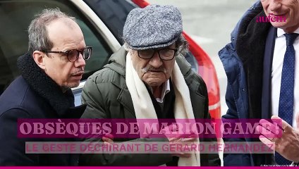 Obsèques de Marion Game : le geste déchirant de Gérard Hernandez