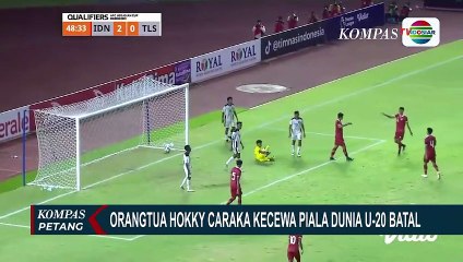 Kata Ayah Hokky Caraka Ketika Tahu Anaknya Batal Tanding di Piala Dunia U-20