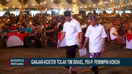 Sekjen PDIP Bela Ganjar Pranowo dan Wayan Koster soal Penolakan Israel: Sikap Kokoh Pemimpin