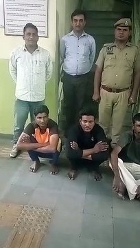 दस साल से फरार चल रहे तीन स्थाई वारंटियों को दबोचा