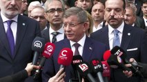 Ahmet Davutoğlu, İYİ Parti İl Başkanlığı önünden Erdoğan'a seslendi: 