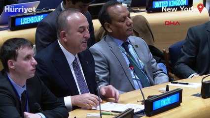 Bakan Çavuşoğlu, ‘Uluslararası Göç Diyaloğu’ Toplantısı’nda konuştu