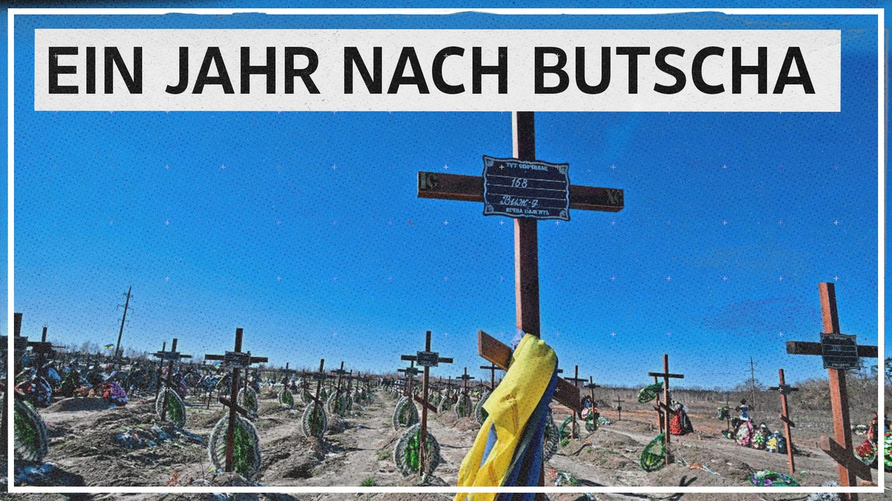 Ein Jahr nach Butscha – Selenskyj: 'Wir werden nie vergeben'