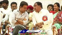 Minister Malla Reddy Praises Telangana State For Receiving National Panchayat Awards| V6 News