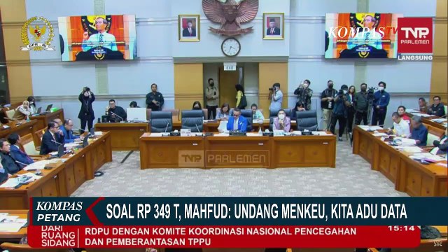 Soal Transaksi Janggal Rp349 Triliun, Mahfud Minta Undang Sri Mulyani untuk Adu Data!