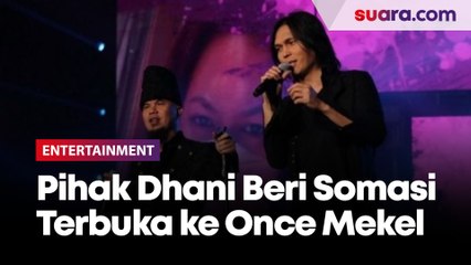 Makin Panas, Pihak Ahmad Dhani kini Beri Somasi Terbuka ke Once Mekel