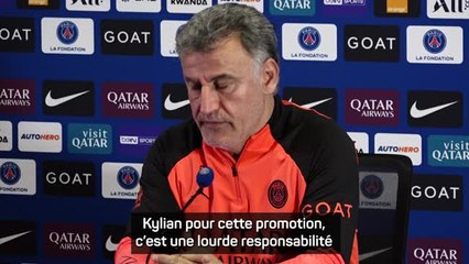 Download Video: PSG - Galtier : “C'est le bon choix que Kylian soit le capitaine de l'équipe de France”