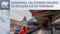 Linha de trem que liga SP a Guarulhos opera há cinco anos
