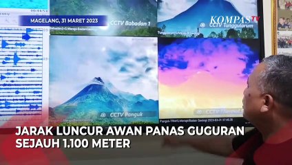 Gunung Merapi Kembali Muntahkan Awan Panas