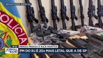 PM do Rio é 20x mais letal que a de São Paulo 31/03/2023 09:59:29