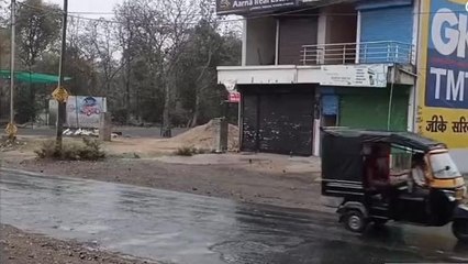 बैतूल: अचानक बदले मौसम के मिजाज, तेज हवाओं के साथ हुई जमकर बारिश