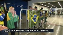 Ex-presidente Jair Bolsonaro volta ao Brasil e fala sobre joias sauditas 31/03/2023 10:16:48