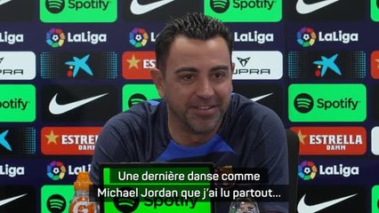Barça - Xavi vote pour un retour de Messi : "Une dernière danse comme Michael Jordan"