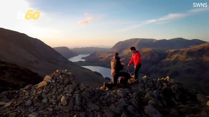 Stunning Peak Proposal Sets Bar for the Rest of Us