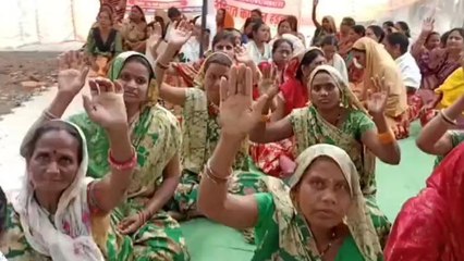 नरसिंहपुर: शासन को खुली चेतावनी,अब होगा चुनाव का बहिष्कार