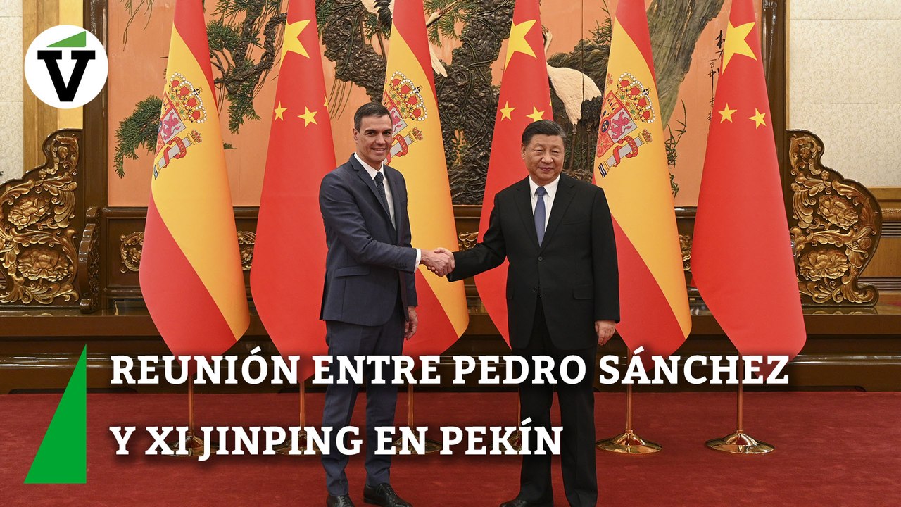 Reunión entre Pedro Sánchez y Xi Jinping en Pekín