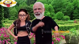 Dil To Pagan Hai Song |  Modi Ji And Smriti  | Funny Dance Version